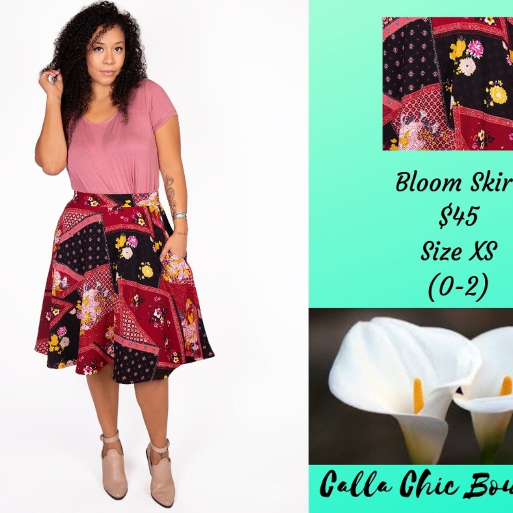 Paisley Raye Bloom Skirt